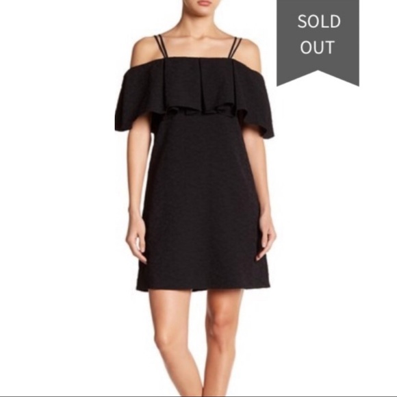 NWT!! 19 COOPER floral cold shoulder dress - Picture 3 of 8